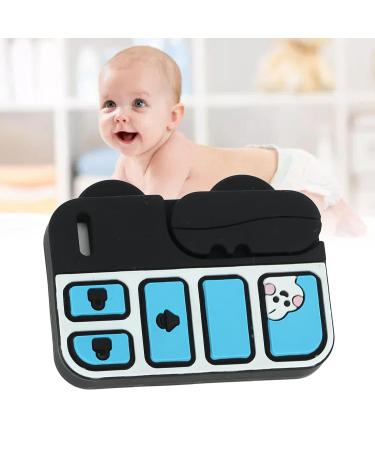 Soft Car Shaped Teething Toy for Babies - Bright Color Sensory Chew Toy - Buy Online on GoSupps.com