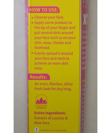 Buy Lotus Herbals Xpress Glow 10 in 1 Daily Beauty Creme Royal Pearl - 30g | International Shipping Available - Buy Online on GoSupps.com