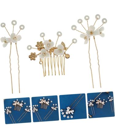 DOITOOL 1 Set Bridal Hairpin Wedding Headpiece for Bride Vintage Hair Accessories Vintage Hair Clips Japandi Decor Hair Decor Asian Hair Pin Hair Comb Miss Japanese-style Alloy - Buy Online on GoSupps.com