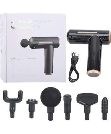 Vibration Relation Electrical Muscle Massage Device - Adjustable Mini Fitness Massager for Home & Gym (Black Button) | International Shipping - Buy Online on GoSupps.com