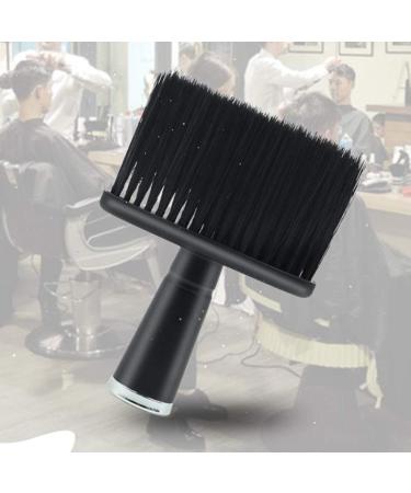 Barbers Brush Neck Face Duster Hair Brush Hairdresser Clean Hair Brush Anself Neck Duster Brush for Barber Hairdressing Salon Hair Stylist Cleaning Tool Black - Buy Online on GoSupps.com