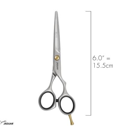 JAGUAR Pre Style Relax 6.0 Hair Scissors | Offset Design | German-Made Matt Finish | Premium Hairdressing Tools - Buy Online on GoSupps.com