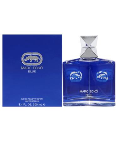 Marc Ecko Blue for Men Eau de Toilette Spray 3.4 Ounce (Pack of 2) 3.4 Fl Oz (Pack of 2) - Buy Online on GoSupps.com
