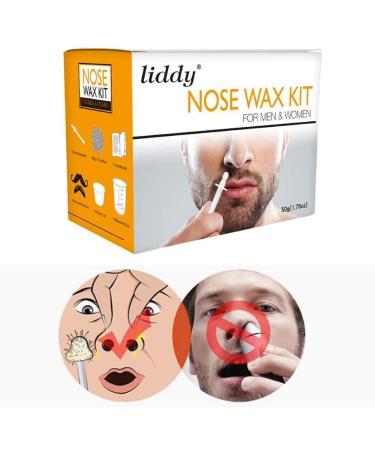 Nose & Ear Hair Removal Wax Kit - Painless Men's Nasal Waxing for Smooth Results - Buy Online on GoSupps.com