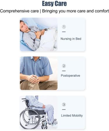 Reusable Portable Leakproof Durable Urinal Bottle For Hospital Men 1000ml Male - Buy Online on GoSupps.com