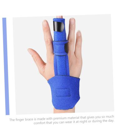 FRCOLOR Portable Hand Splint with Nylon Wrapping Tape - Gym Cable Attachments for Breathable Support 24.5x19.6cm Pinky & Middle Finger Fixing - Buy Online on GoSupps.com