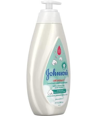 Johnson's Baby CottonTouch Newborn Baby Wash & Shampoo - 27.1 Fl Oz (Pack of 1) - Buy Online on GoSupps.com