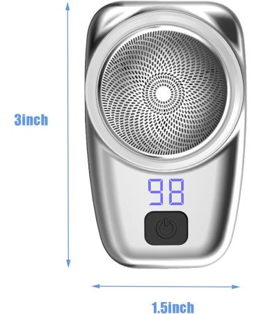 Mini Electric Shaver for Men - USB Rechargeable Portable Waterproof Razor for Home, Car, and Travel - Gift for Father or Husband - Buy Online on GoSupps.com
