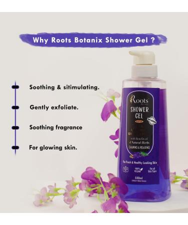 Buy Lavender Body Wash - Natural Gel Shower Gel for All Skin Types | 550ml - Paraben & Silicone Free - Buy Online on GoSupps.com