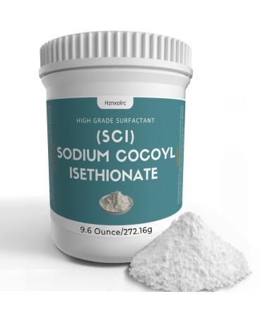 9.6 oz Sodium Cocoyl Isethionate  Premium Sodium Cocoyl Isethionate (SCI) Powder  Amazing Bubbles  Gentle on Skin  Biodegradable  Suitable for Making Bath Bombs  Bath Truffles and More 9.6 Ounce (Pack of 1)