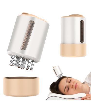 Head massage brush electrical scalp massage device head massage device electrically 2 in 1 scalp massage brush Hair Oil Applicator Bottle Hair Scalp Massager for hair treatment Medicine