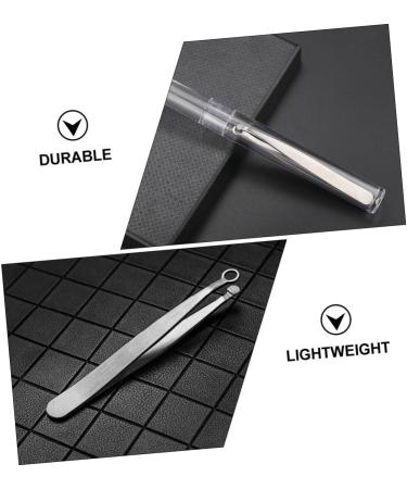 Precision Nose Hair Clip & Splinter Removal Tool | Facial Hair Grooming & Trimming | 1pc Steel Hairpin - Buy Online on GoSupps.com