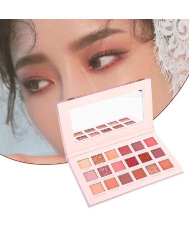 Fyearfly Nude Eyeshadow Palette Matte Shiny Eyeshadow 18 Colors Matte Eyeshadow Cosmetic Powder Beauty Makeup Tool - Buy Online on GoSupps.com