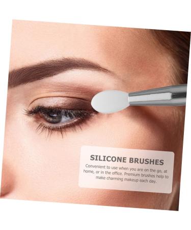 Balacoo 15 Pcs Silicone Lip Mask Brush Set - Lipstick Applicator & Black Eyeshadow Brush for Cosmetic Massage & Hair Updos - Buy Online on GoSupps.com