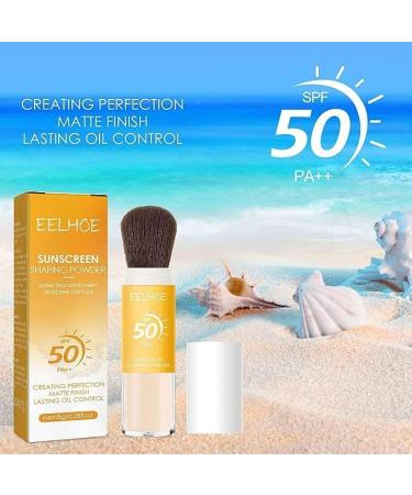 ZHBiwmatn 2024 New ineral unscreen owder Spf 50 Translucent Setting owder Brush Blurring Setting owder with Spf Face Makeup Puffs ineral Powder unscreen for Face Hair Scalp akeup Brush Sun creen owder (3pcs) - Buy Online on GoSupps.com
