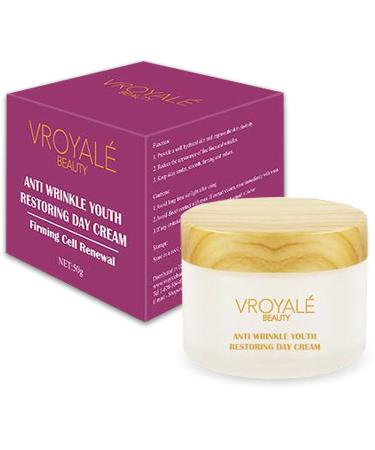 Anti Wrinkle Face Cream - 50g Anti Aging Youth Restoring Day Cream - Rapid Wrinkle Repair Face Moisturizer for Women - Wrinkle Cream for Face to Firm Fine Line & Repair Wrinkles