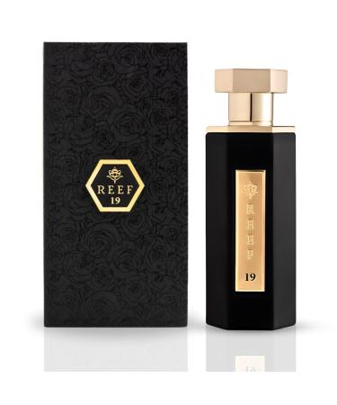Reef 19 - EDP Spray 100ML (3.38 OZ) Long Lasting & Luxurious Fragrance. 3.38 Fl Oz (Pack of 1) Reef 19