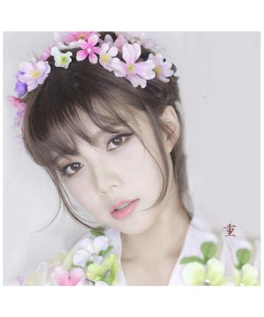 FRCOLOR Clip-In Hair Bangs Extensions | Dark Forehead Synthetic Fringe Hairpiece for Instant Style - Buy Online on GoSupps.com