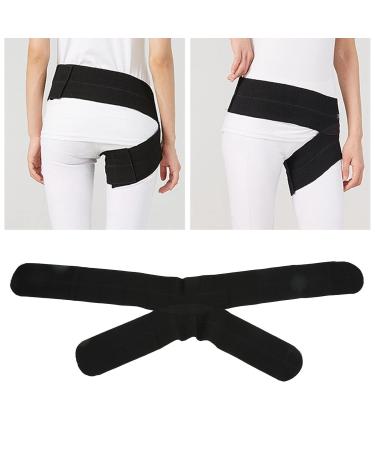 Health Gear Groin Support Brace | Adjustable Hip Flexor & Hamstring Wrap for Sciatica Relief | Men & Women - Buy Online on GoSupps.com