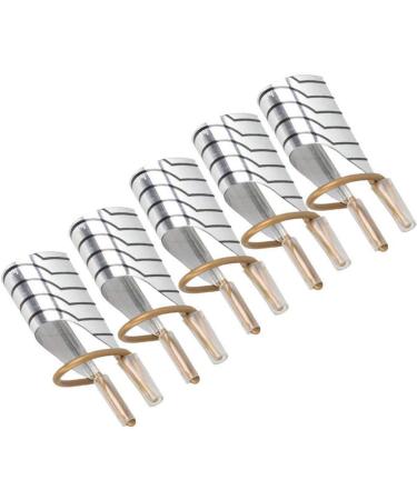 BestOfferBuy Reusable Nail Foam UV Gel Acrylic French Nail Art Silver - Buy Online on GoSupps.com