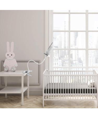 Holaca Babyphone Clip Holder - Philips Avent Video Baby Monitor Bracket (SCD923/26 SCD921/26) - White Secure Mounting Solution for Baby Cameras - Buy Online on GoSupps.com