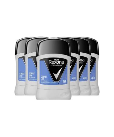 Rexona Cobalt Deodorant Stick Men Pack of 6x 50 ml