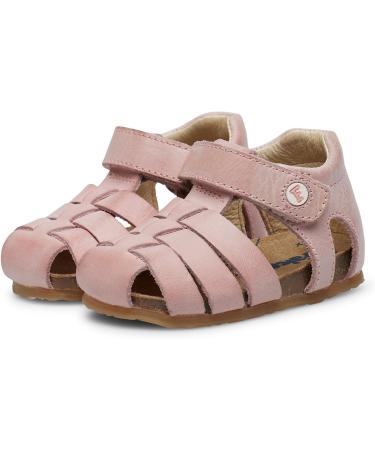 Falcotto Alby Closed Toe Leather Sandals - Pink (UK 4) | Stylish Fisherman Sandals - Buy Online on GoSupps.com