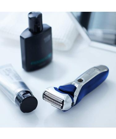 Panasonic ES-RT37 Wet/Dry Rechargeable Electric Shaver for Men - Grey - Buy Online on GoSupps.com