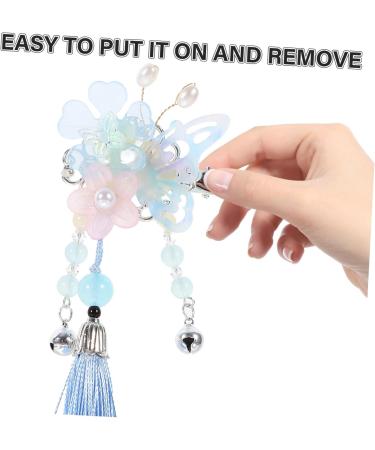 Ipetboom 1 Pair Butterfly Hair Clip Temperament Hair Clip Hair Styling Accessories Chinese Hair Accessories Hair Barrettes Hair Clips for Thick Hair Alloy Child China Pearl - Buy Online on GoSupps.com