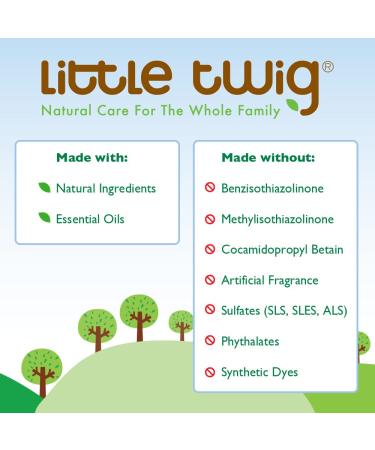 Little Twig Tub and Tile Cleaner - Lemon Fresh Scent - 32 oz | Eco-Friendly Non-Toxic Cleaning Solution for Home & International Shipping - Buy Online on GoSupps.com