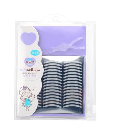 Natural Ultra Invisible One-sided Sticky Double Eyelid Tape Stickers Strips Instant Eyelid Lift Without Surgery Perfect for Hooded Droopy Uneven or Mono-eyelids