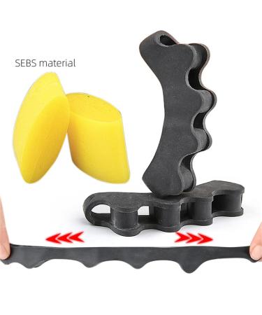 Toe Spreader & Bunion Corrector Gel - 2 Pairs Adjustable Toe Extensor for Hallux Valgus Plantar Fasciitis & Hammer Toe - Improve Toe Health - Buy Online on GoSupps.com