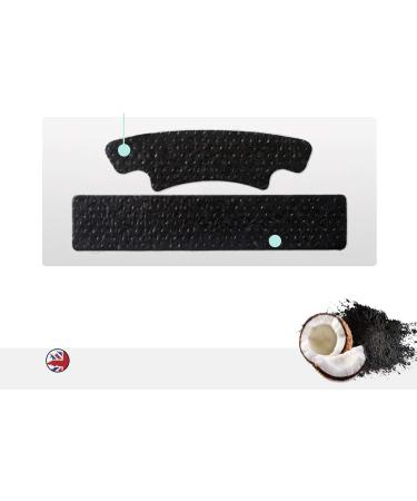 My White Secret Whitening Strips - 100% Natural Tooth Whitening with Activated Carbon & Coconut Oil - Gentle & Easy 14-Day System for Home Use - Buy Online on GoSupps.com
