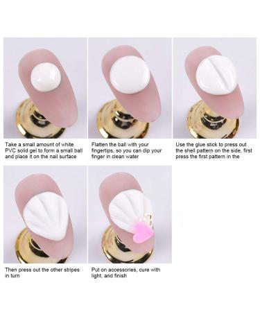 2pcs 3D Sculpture Gel Set for Nail Art - DIY Embossing Decoration & Manicure Carved Gel - International Shipping Available - Buy Online on GoSupps.com