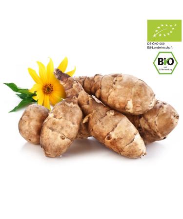 Fresh Organic Jerusalem Artichoke Tubers - 500g | Organic Certified & International Shipping - Buy Online on GoSupps.com