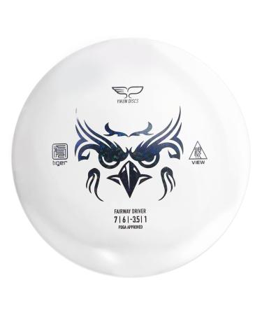 Yikun Professional Disc Golf Fairway Driver|Distance Driver|165-170g| Perfect for Outdoor Games and CompetitionDics Shade Color May Vary white and black
