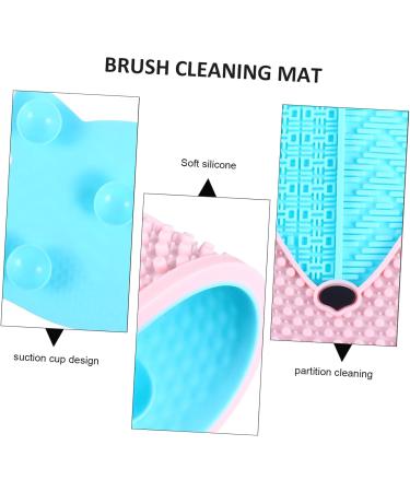 Ipetboom Fox Scrub Makeup Dry Brushing Silica Gel Makeup Brush 17x15cm Blue - Buy Online on GoSupps.com