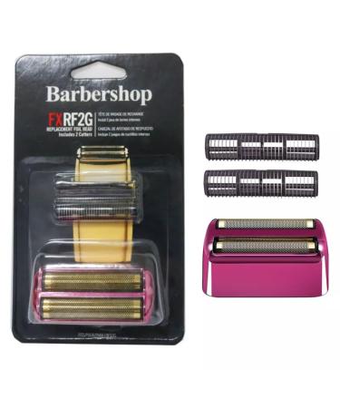 Fx Foil & Cutter Kit for BaByliss PRO FX 01/02 (Pink) Shaver Shaper Fader UK