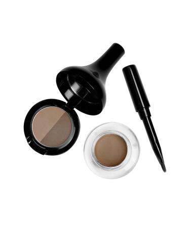 KRISTOFER BUCKLE Brow Champion Brow Enhancing Pomade and Powder Blonde 0.09 oz. | All-In-One Brow Enhancing Product Featuring A Pomade & Two Powders for Fuller Looking Brows | Blonde