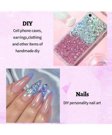 8 Pieces Body Glitter Gel Set - Chunky Mermaid Sequins for Face Hair Lips & Nails | Festival Makeup Essentials - Buy Online on GoSupps.com
