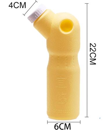 Nanyaciv Male Urinal Pee Urine Bottle 600 Plastic Male Urinal with Lids Portable Urinal for Car Camping Outdoor Travel - Buy Online on GoSupps.com