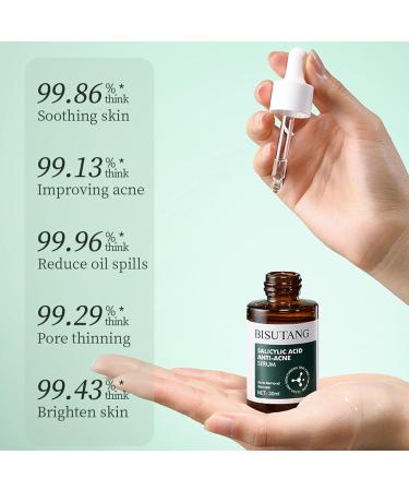 Dark Spot Correcting Glow Serum - Salicylic Acid Serum - Face Serum for Women - Acne Removal & Oil Control - Salicylic Acid Serum for Blackhead Remover - Anti Aging Serum Skincare All Skin Types - Buy Online on GoSupps.com