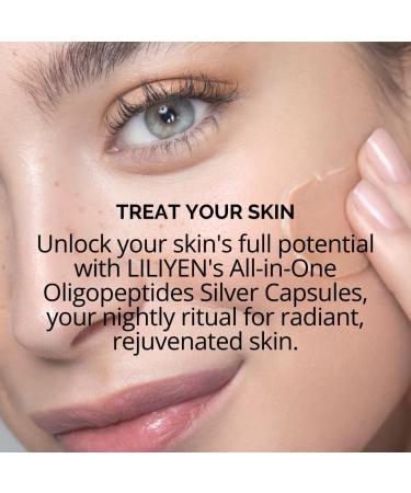 Multi-Purpose Oligopeptides Silver Capsules - Skin Renewal for All Skin Types | 30 Biodegradable Capsules | International Shipping Available - Buy Online on GoSupps.com
