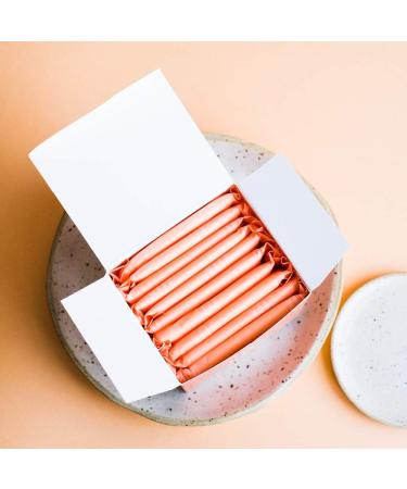 MYBOXSHOP 100% Organic Cotton Day Pads for Women - Hypoallergenic, Toxin-Free with Wings - 60mL Absorbency - 20 Count (2 Boxes) - Buy Online on GoSupps.com