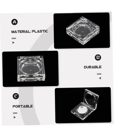  Anneome Anneome 6 Piece Transparent Storage Boxes Durable Empty Eyeshadow Blusher Trays Compact Portable Makeup Storage for Daily Use - Buy Online on GoSupps.com