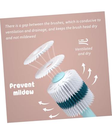 Shop Watiifufu 2-Piece 360 Silicone Baby Toothbrush Set - Ultimate Oral Care for Kids - Buy Online on GoSupps.com