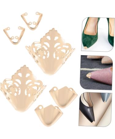SHERCHPRY Heel Protector - 4 Pairs High Heel Toe Protection & Metal Iron Shoe Heel Repair Accessories for International Shipping - Buy Online on GoSupps.com
