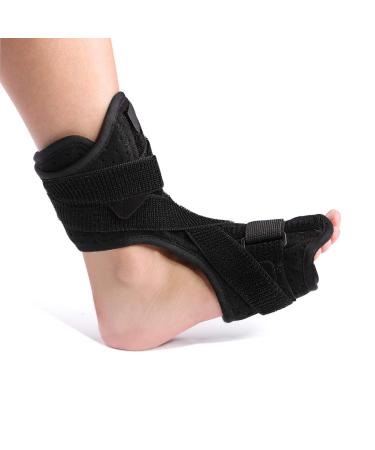 TOPINCN Ankle Brace Foot Drop Night Splint Orthotics Fracture Sprain Injury Support Wrap Ankle Brace with Masssage