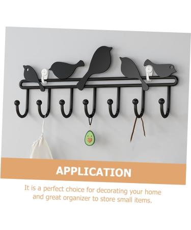 ABOOFAN 7 Coat Rack Keychain Key Fob Hat Hooks Towel Hooks Coat Hook -Mounted Student Wall Mount - Buy Online on GoSupps.com
