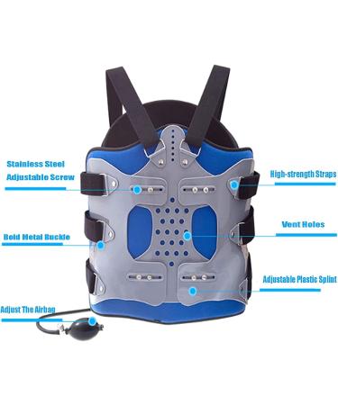 Buy Cusma Adjustable Thoracolumbale Orthesis - Lordosis Support & Breathable Back Support with Airbag | International Shipping Available - Buy Online on GoSupps.com